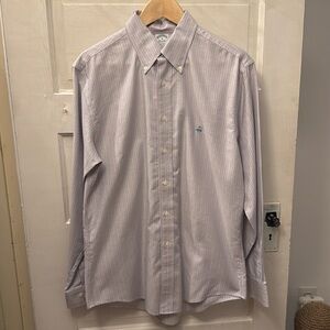 Brooks Brothers Regent Fit Non-Iron Dress Shirt Medium Purple